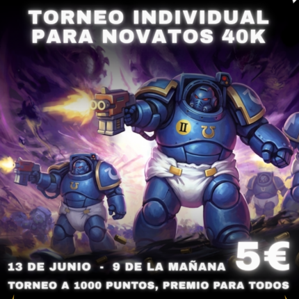 Torneo para novatos 40k - 1000 puntos