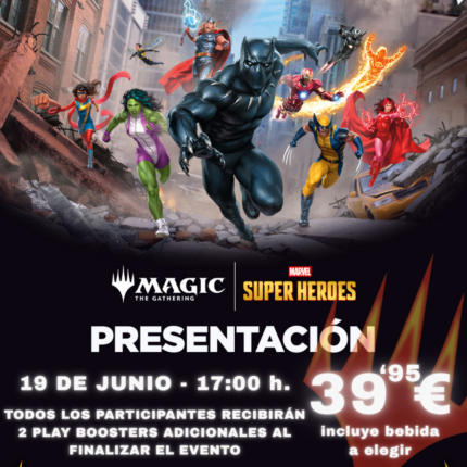Presentación - Magic x Marvel Super Heroes